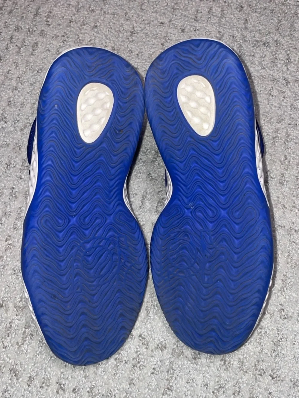 Nike KD Trey 5 VIII Boys Basketball Size 4.5Y Navy Blue White Red Kevin Durant